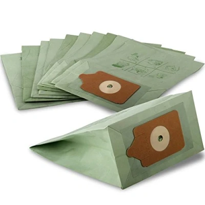 Imagen de Paquete de 20 bolsas papel repuesto para aspiradora Electruepart Henry Hoover doble capa.