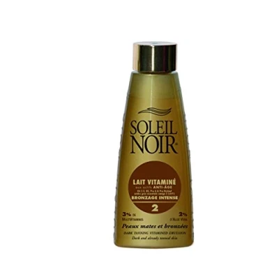 Imagen de Soleil Noir 50 Leche con vitaminas, 2 bronceado intenso