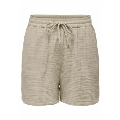 Imagen de ONLY Struktur Onlthyra Shorts, Mujer, Talla: Medium, Beige