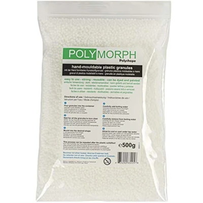 Imagen de Bolsa de plástico Polymorph, moldeable a mano, 500 g