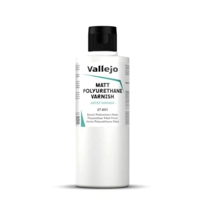Imagen de Vallejo 3027651 27651 BARNIZ POLIURETANO MATE 200ML, multicolor, 200 ml (3027651)