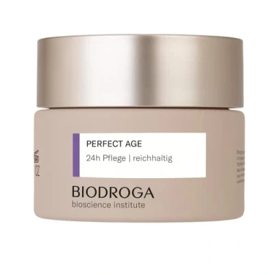 Imagen de Biodroga cuidado de la piel reafirmante antiedad 24 h rico 50 ml Skincare hidratante antiarrugas facial vegano Perfect Age Bioscience Institut