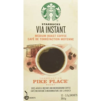 Imagen de Starbucks VIA Ready Brew Pike Place Roast Coffee 12 Count