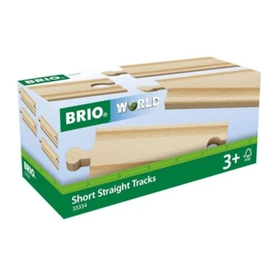 Imagen de BRIO Vías Rectas Cortas (33334)