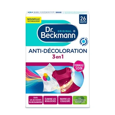 Imagen de Dr. Beckmann Antidecoloración 3en 1, toallitas protectoras ultime, 26