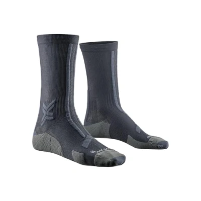 Imagen de X Socks Trail Run Discover Crew, Calcetines, Unisex adulto, Black/Charcoal, 39 41
