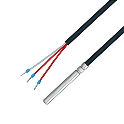 Imagen de PT100 Sonda de temperatura (3 escaleras, con cable PVC, hasta 105 C), 1 metro