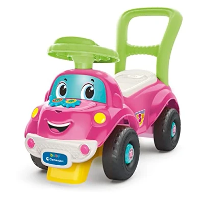Imagen de Clementoni 17746 Sofia Pronti Via 3 en 1 Máquina de Montar a Caballo, Altavoz electrónico, Primeros Pasos, Luces y Sonidos, Juego para niños año Fabricado Italia