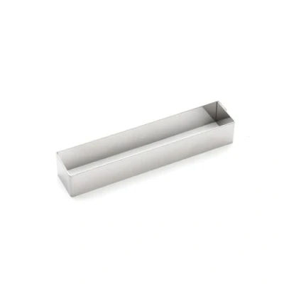 Imagen de De Buyer, ARO INOX RECTANGULAR 16,4 x 4 X3,2 2,5 CM,L 16 3 cm 3942.16
