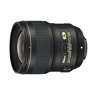 Imagen de Nikon AF S 28MM F1.4 ED Objetivo para montura F (distancia focal 28 mm, apertura f/1.4) negro