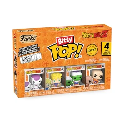 Imagen de Funko Bitty Pop! DBZ Kid Buu 4PK Buu, Vegito, Majin Vegeta Y una Minifigura Misteriosa Sorpresa 0.9 Inch (2.2 Cm) Dragon Ball Z Coleccionable Repisa Apilable Incluida Fans