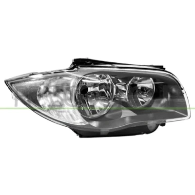 Imagen de PRASCO BM1214913 Faros derecha H7/H7 gris oscuro BMW: 1 Hatchback