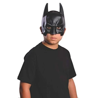Imagen de Rubies Máscara Batman TDK Rises para adultos, Caballero Oscuro, Hombre Murcielago, Accesorio, Complemento Disfraz, Licencia Oficial Warner Bros DC Comics