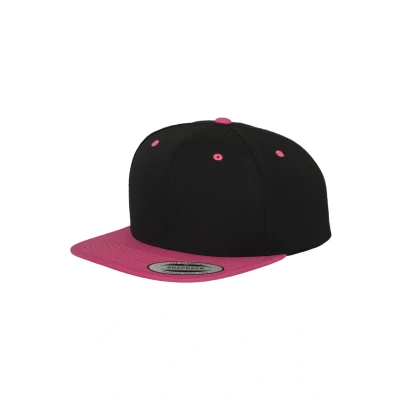 Imagen de Flexfit Classic Snapback 2TONE Gorra, Talla: One Size, Black/purple