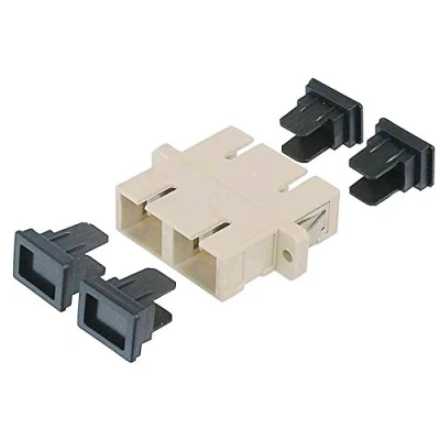 Imagen de DIGITUS Acoplamiento FO, SC / SC, OM2, Multimodo, Fibra Óptica, Tecnología de Redes, Color Gris