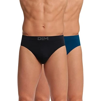 Imagen de Dim Calzoncillos Tipo Slip Sin Costuras Micro Unno Hombre x2 Multicolor 5