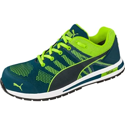 Imagen de Puma PU643170 41, Zapatillas de Atletismo Unisex Adulto, Verde/Giallo, 41 EU
