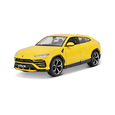 Imagen de Bauer Spielwaren Maisto Lamborghini Urus 531519Y Modelo de Coche a Escala 1:24, Puertas Abiertas, 20 cm, Color Amarillo