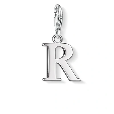 Imagen de Thomas Sabo Charm con Cierre para Mujer de Plata Ley 925/1000, Letra R