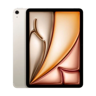 Imagen de Apple iPad Air (2024), 128 GB, Blanco estrella, 11&quot;, WiFi+CELL, Pantalla Liquid Retina, Chip M2, 10GPU