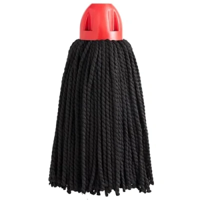 Imagen de MAYA Fregona MAX Pro. Limpieza Eficiente y Duradera para Superficies Lisas. 100 % Microfibra. Extra Absorbente Escurrefacil. Rosca Universal. Pack de 1 (Casquillo Rojo)