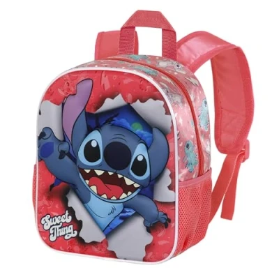Imagen de Karactermania LILO AND Stitch Thing Small 3D Mochila escolar para niños, Talla: One Size, Rosa