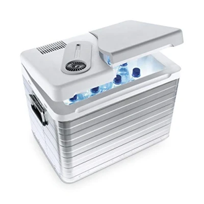 Imagen de Mobicool Q40 nevera Eléctrica Portátil, Aluminio, 39 l, mini para coche, camión, barco y autocaravana, 12 230 V