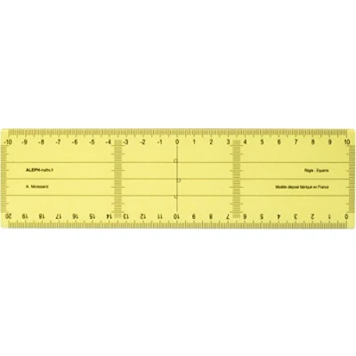 Imagen de Aleph Regla escuadra grande (20 cm)