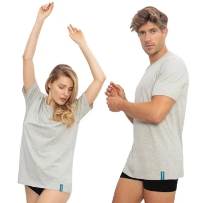 Imagen de DON ALGODON Camiseta Interior Unisex Tejido: 100% algodón Camisa caracterizada por su Transpirable, Resistencia, Comodidad y Suavidad