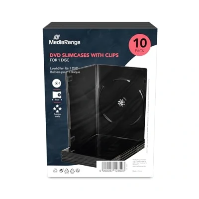 Imagen de Funda Estuche Mediarange Box33 De Cd Y Dvd
