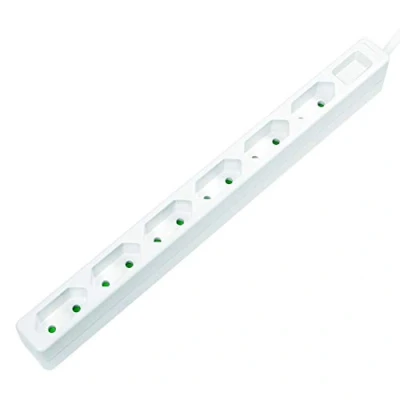 Imagen de LogiLink LPS231 Base múltiple Interior 1,5 m 6 Salidas AC Blanco Bases múltiples (Interior, m, AC, Tipo C, IP20, 1 mm²)