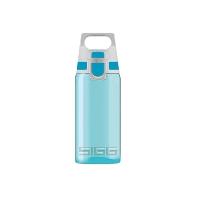 Imagen de SIGG VIVA ONE Aqua cantimplora infantil (0.5 L), botella transparente sin sustancias nocivas y con tapa hermética, para niños usar una mano