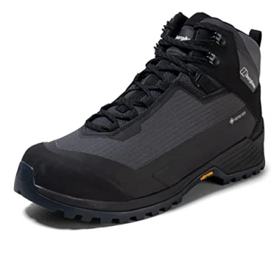 Imagen de Berghaus Botas de goretex Deception Trail Active para Hombre, Negro/Grisoscuro, 46 47