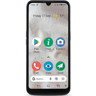 Imagen de Doro 8100 4G Smartphone Senior Teléfono móvil Resistente al Agua Cámara Triple Botón de Llamada Emergencia con GPS Pantalla 6,1&quot; Detección Facial Android (Negro)