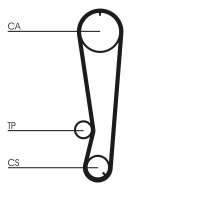 Imagen de CONTITECH CT788K1 Kit de correa distribución 95 DAIHATSU: Feroza Hard Top, Soft Top