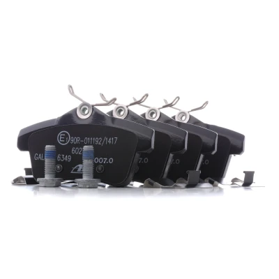Imagen de ATE 13.0460 2761.2 Juego de pastillas freno excl. contacto avisador desgaste con tornillos pinza accesorios PEUGEOT: 508 I Berlina