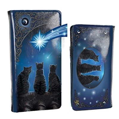Imagen de Nemesis Now Wish Upon a Star Lisa Parker Monedero en Relieve (18,5 cm), Color Azul