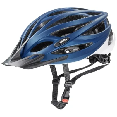 Imagen de uvex Oversize Casco de Bicicleta, Men&#039;s, Blue White Matt, 61 65 cm