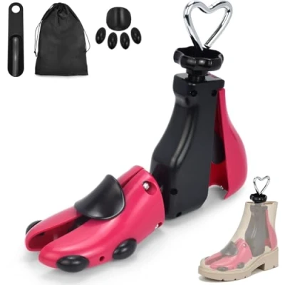 Imagen de YSWOVUO Hormas para Zapatos Hombre Mujer, Ensanchador de con Calzador, Profesional Botas, Estirador Ajustable Anchura y Longitud