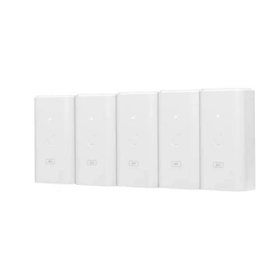Imagen de UBIQUITI Networks PoE 24 12W 5P Adaptador e inyector de Gigabit Ethernet Adaptador/inyector (Gigabit Ethernet, 10,100,1000 Mbit/s, 90 260 V, 47 63 Hz, 0,5 A, 0 40 C)