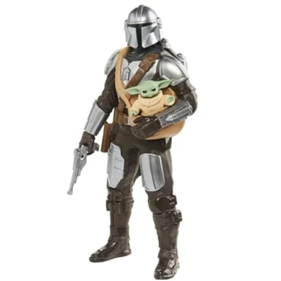 Imagen de Star Wars Galactic Action Mandalorian and GROGU