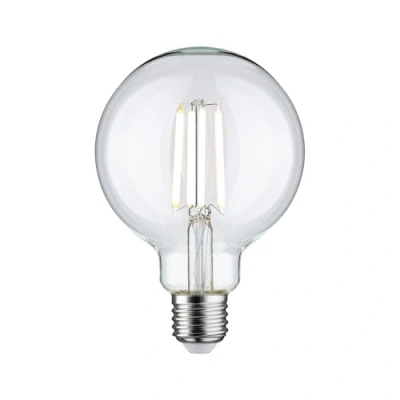 Imagen de Paulmann 28779 Lámpara LED filamento G95 Dim to warm Globe 7 W regulable, fuente de luz, claro, dorado hasta blanco cálido 1800 3000 K E27
