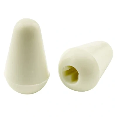 Imagen de Musiclily Pro Tamaño Métrico Botón Selector Pastillas Tipo Stratocaster de 3 Posiciones Switch Tips para Guitarra Import Estilo Strat, Mint(2 Piezas)