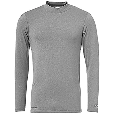 Imagen de Uhlsport Distinction Colors Baselayer Camiseta de Manga Larga, HombreGris (Foncé), L