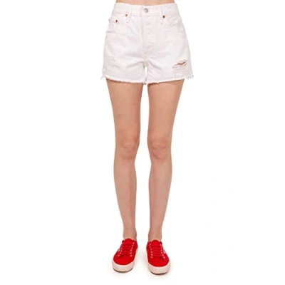 Imagen de Levi&#039;s 501 Original Short Shorts vaqueros, Mujer, Talla: 29, White denim