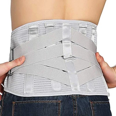 Imagen de Soporte inferior para la espalda, color gris, Navel:36&quot; 41&quot;, Gris