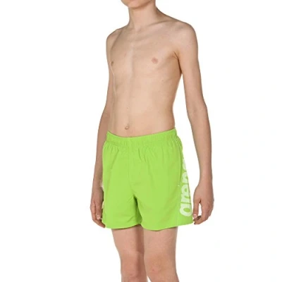 Imagen de Arena 000662_8 9 Pantalones Cortos de Playa, Niños, Negro/Blanco, 8