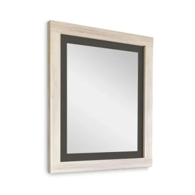 Imagen de amuéblate online Espejo de Pared, Modelo Indiana, Práctico y Funcional, Acabado en Color Cambria Grafito, Incluye Herrajes, Medidas: 75 cm (Alto) x 90 (Ancho) 3.5 (Fondo)