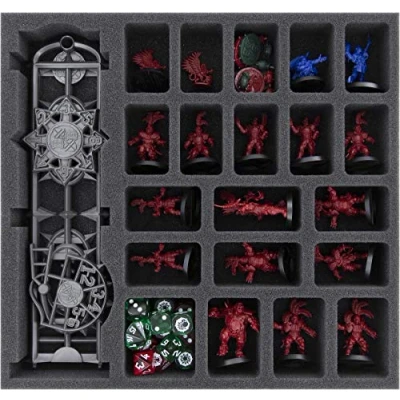 Imagen de Feldherr BWMFAM045BO Bandeja de Espuma Compatible con Blood Bowl: Segunda edición la Temporada Caja Juegos Mesa