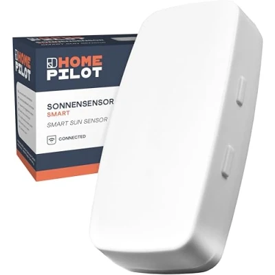 Imagen de HomePilot sensor de luz solar Smart Control protección con vibración. Controla hasta 5 dispositivos. Compatible Gateway Premium